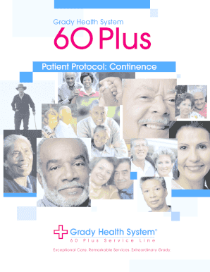 Grady 60 Plus Continence Evaluation