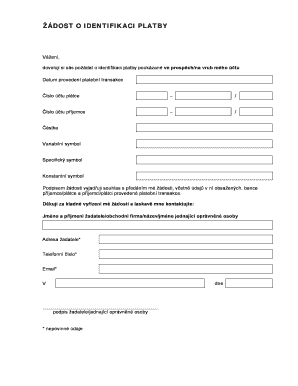 Payment Identification Request