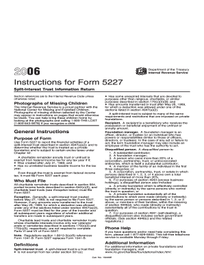 Instructions for Form 5227