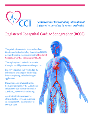 Registered Congenital Cardiac Sonographer Application