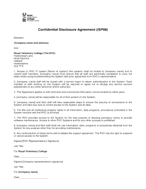 Confidential Disclosure Agreement