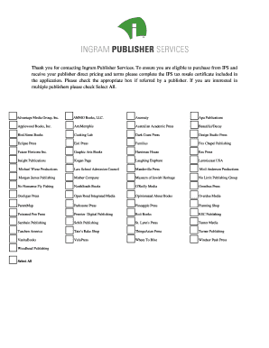 IPS Tax Resale Certificate