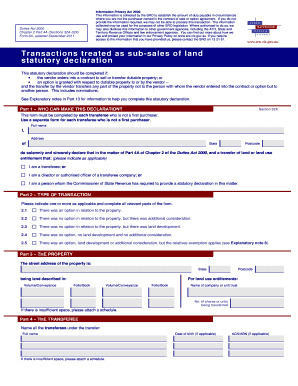 Victoria Statutory Declaration Form 6A