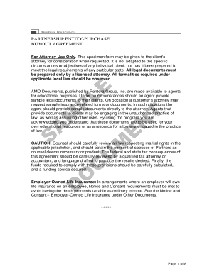 Partnership Buyout Agreement