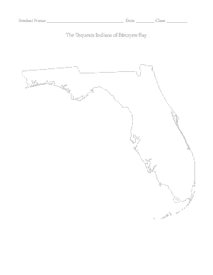 Tequesta Indians of Biscayne Bay Worksheet