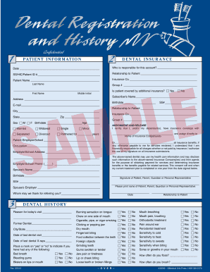Dental Insurance Information Form