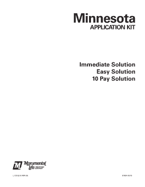 Minnesota Life Insurance Application