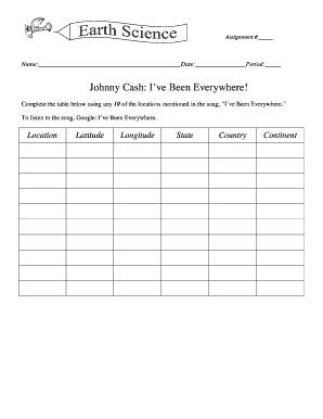 School Assignment Form