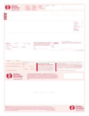 Pathology Request Form 08532