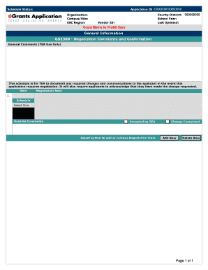 Title I Grant Application Form
