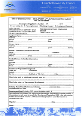 Development Regulations 1993 Form of Declaration