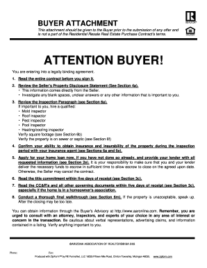 Residential Resale Real Estate Purchase Contract