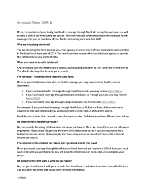 Medicaid Form 1095-B