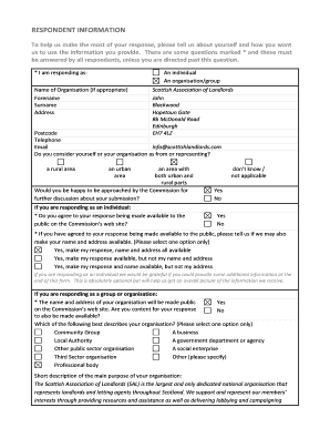 Scotland Council Tax Feedback Form