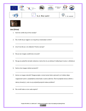 Online Bullying Victim Questionnaire
