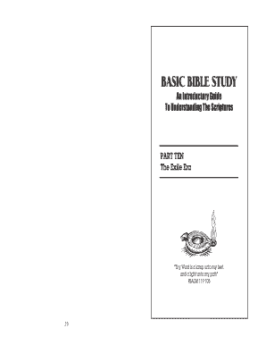 Basic Bible Study The Exile Era