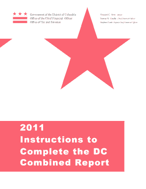 District of Columbia Combined Report