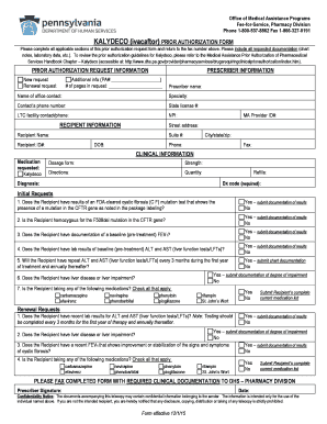 Kalydeco Prior Authorization Form