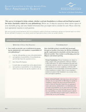 Private Foundation vs. Donor-Advised Fund Survey
