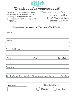 Donation Form