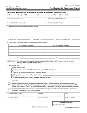 Post Completion Optional Practical Training Application