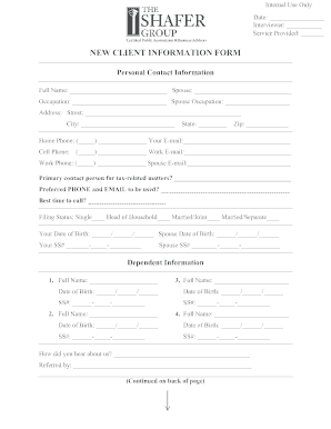 2015 Individual and Business Tax Return Organizer