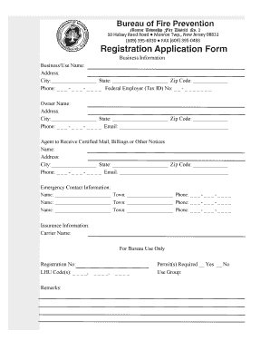 Business Registration Form