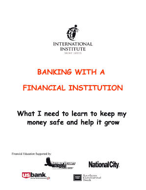 Banking with a Financial Institution Guide