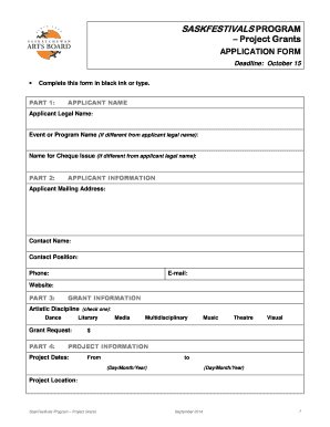 Field ticket template - Festivals - Project - Application Pkg - Sep14doc