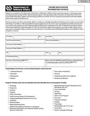Medical Training Program Application