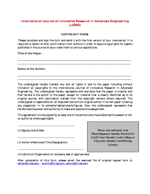 IJIRAE Copyright Form