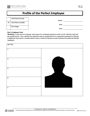 Employee Traits Assessment Form