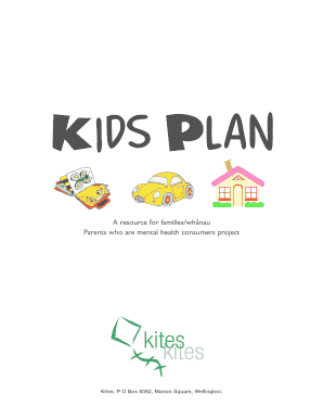 Kids Plan for Parents with Mental Illness