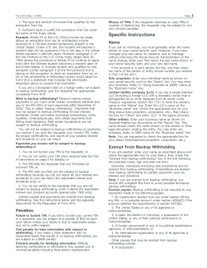 IRS Form W-9