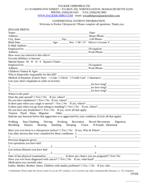 Patient Intake Form