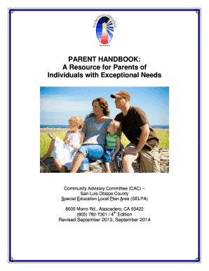 Online Handbook For Special Needs >> Parent Request For Special Education Evaluation In California Edit Online Handbook For Special Needs >> Parent Request For Special Education Evaluation In California Edit