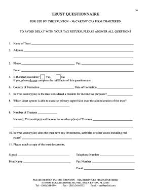 Editable revocable trust taxes - Fillable & Printable Online Forms to