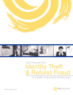 Identity Theft Affidavit Form 14039