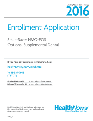 Medicare Advantage Enrollment Application
