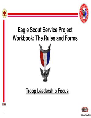 Eagle Scout Service Project Workbook