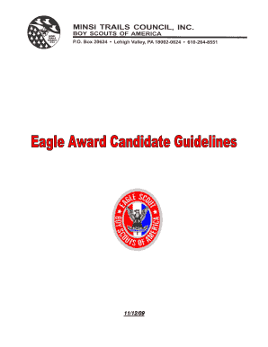 Eagle Scout Leadership Service Project Workbook