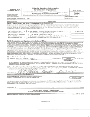 Form 990 2014