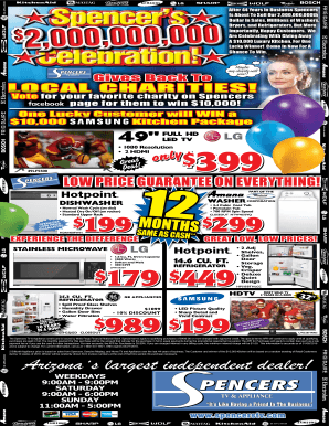 Spencers Kitchen Package Entry Form