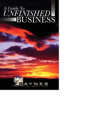 Guide to Unfinished Business After Death