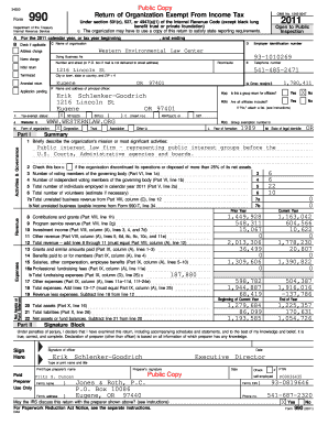 Form 990 2011