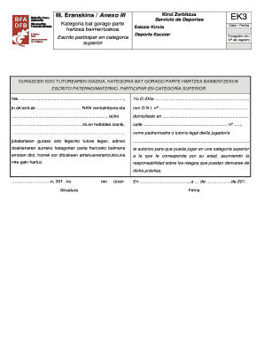 Parent Consent for Child to Play in Higher Sports Category