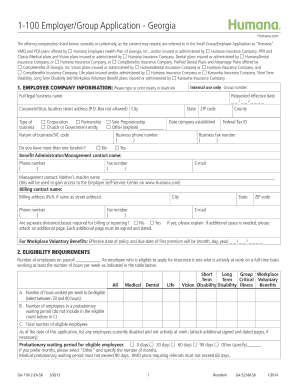 Humana Employer Group Application