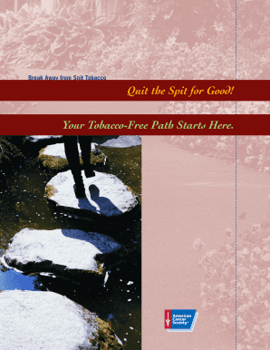 Quit the Spit Tobacco Guide