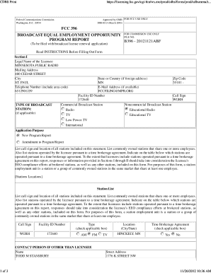 FCC Broadcast Equal Employment Opportunity Report