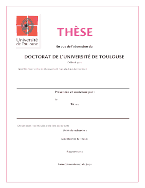 Modèle de thèse de doctorat